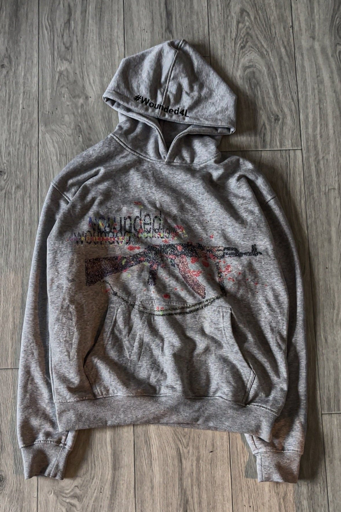 Wounded hoodie