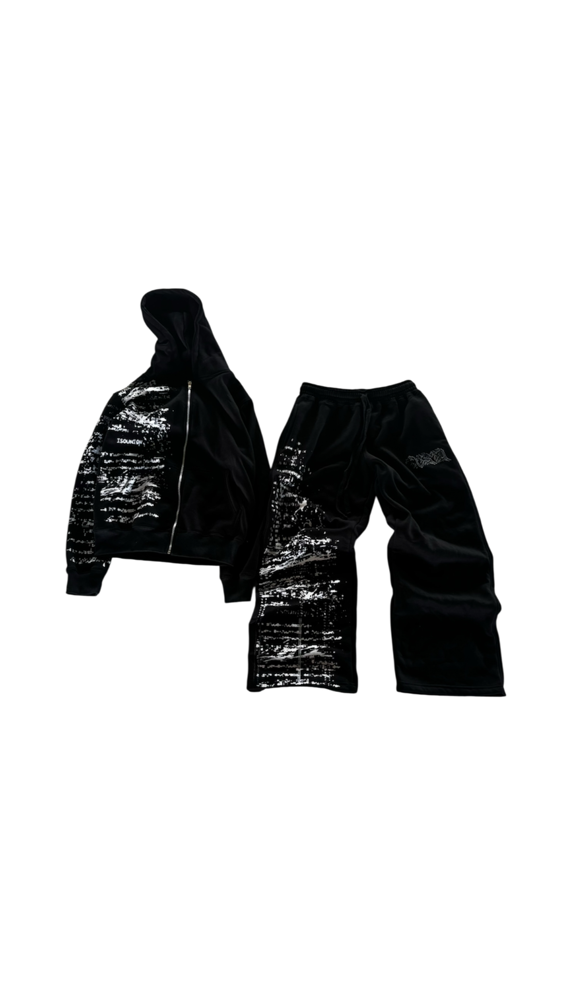 Distorted tracksuit